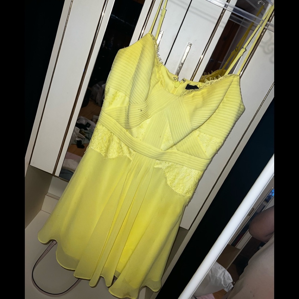BCBG MaxAzria lace flowy dress